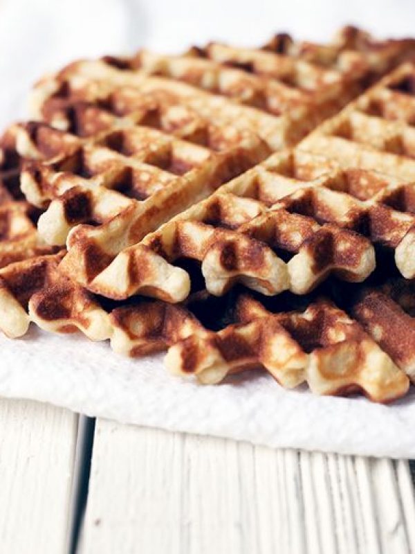 Almond Paste Waffles