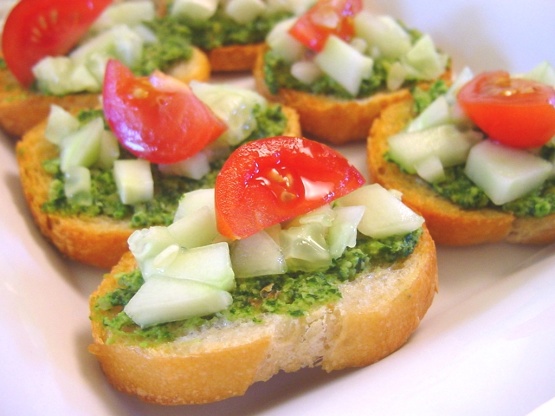 Cilantro Canapes