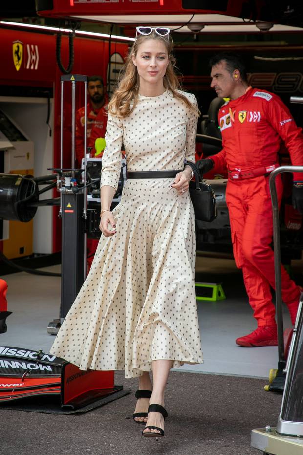 Beatrice Borromeo attends the F1 Grand Prix of Monaco on May 26, 2019 in Monte-Carlo, Monaco. (Photo by Marc Piasecki/WireImage)