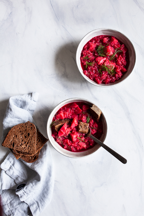 Anya Kassoff's Vegan Borscht | The Full Helping