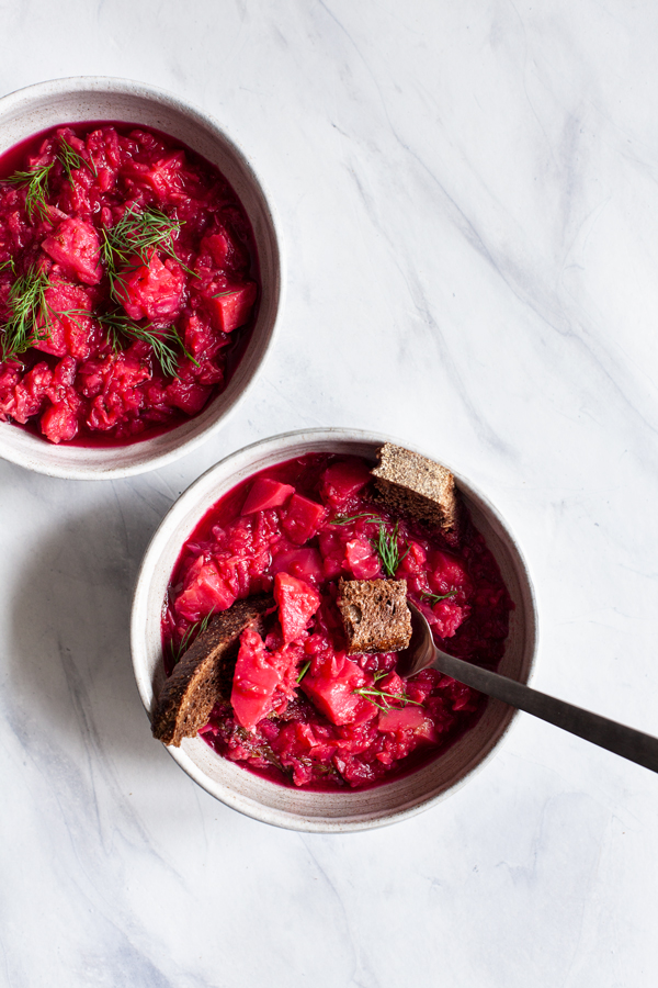 Anya Kassoff's Vegan Borscht | The Full Helping