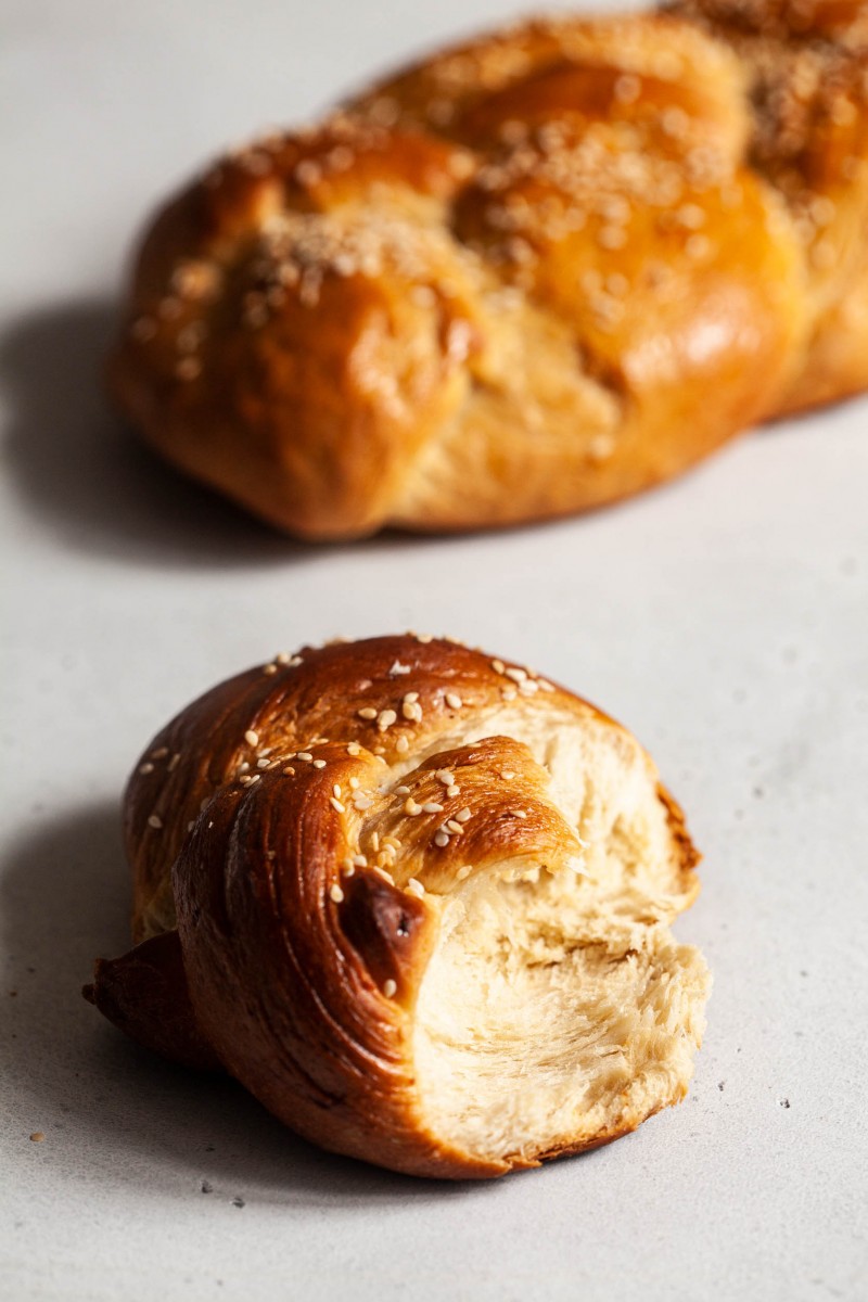 Vegan Tsoureki (Greek Easter Bread) | The Full Helping