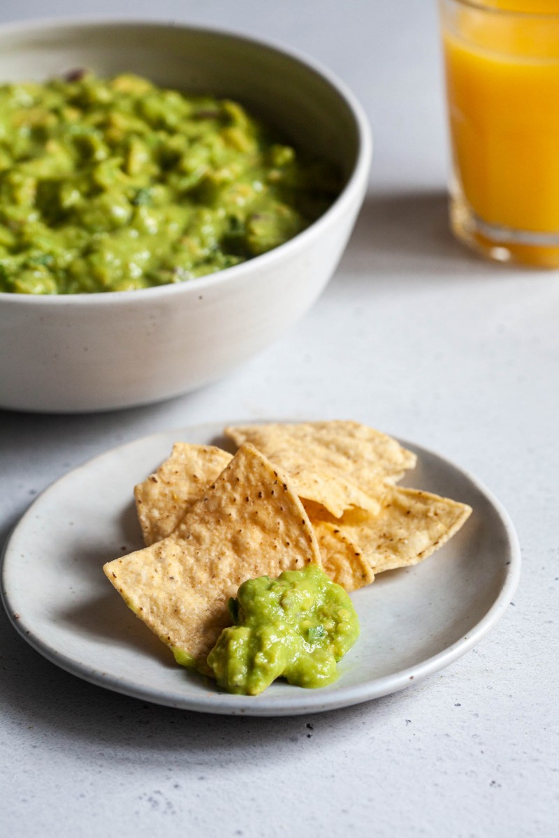 Orange Juice Avocado Dip | The Full Helping