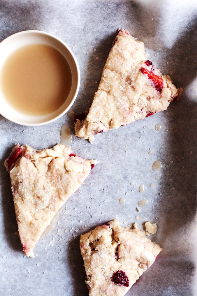 vegan scone decoration