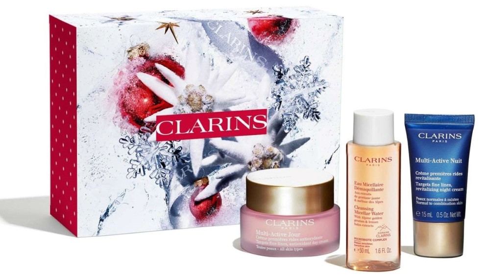 The Multi-Active Skin Care gift set.