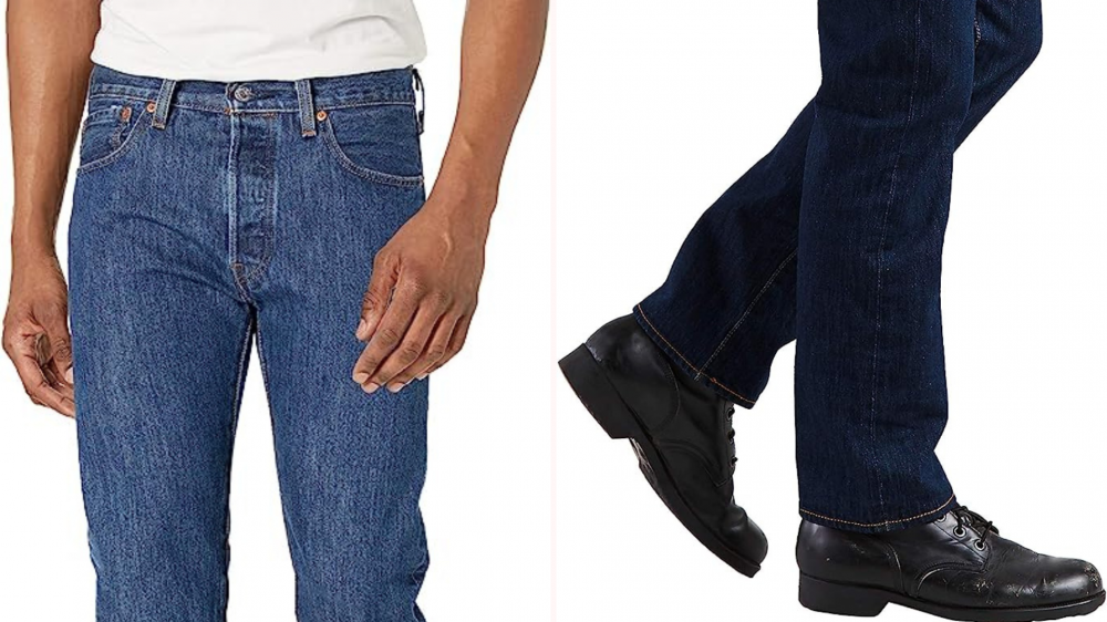 Men wearing Levi's 501 jeans